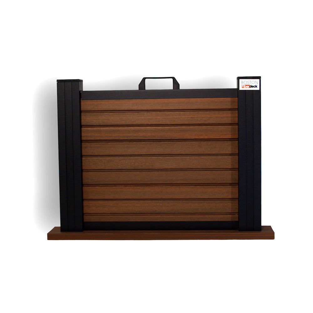 BOSTON - Modern Teak suitcase display